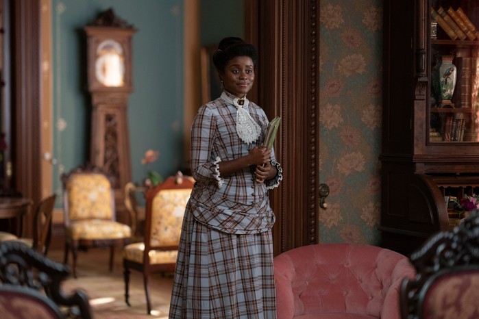 Louisa Jacobson as Marian Brook & Denée Benton as Peggy Scott. (Image by Alison Cohen Rosa © 2021 Heyday Productions, LLC and Universal Television LLC) Louisa Jacobson as Marian Brook & Denée Benton as Peggy Scott. (Image by Alison Cohen Rosa © 2021 Heyday Productions, LLC and Universal Television LLC)