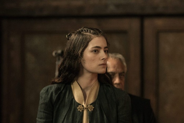 Millie Brady as Aethelflaed in 'The Last Kingdom'. (Photographer Adrienn Szabo | Copyright Carnival Film & Television Limited) Millie Brady as Aethelflaed in 'The Last Kingdom'.