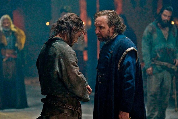 Winter King Still shows Iain De Caestecker as Arthur Pendragon in The Winter King