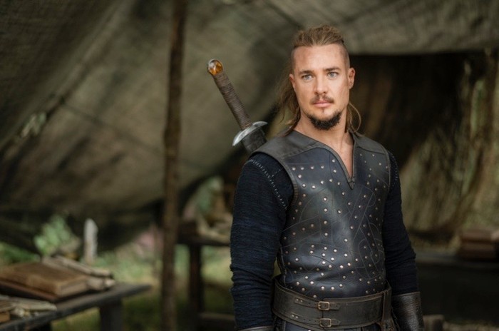 Alexander Dreymon as Uhtred in season 4 of 'The Last Kingdom'. In season 4 Uhtred realises now might be the time to challenge his uncle Aelfric for his birthright, the lordship of Bebbanburg in Northumbria. (Photographer Joe Alblas | Copyright Carnival Film & Television Limited) Alexander Dreymon as Uhtred in season 4 of 'The Last Kingdom'