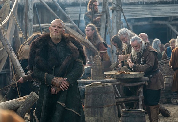 Alexander Ludwig as Bjorn Ironside, son Ragnar Lothbrok and king of Kattegat (Photo courtesy of Amazon Prime Video) Alexander Ludwig as Bjorn Ironside, son Ragnar Lothbrok and king of Kattegat