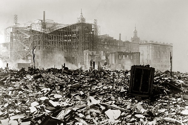 Tokyo_ruins Swathes of Tokyo lie in ruins after the Great Kantō Earthquake on 1 September 1923