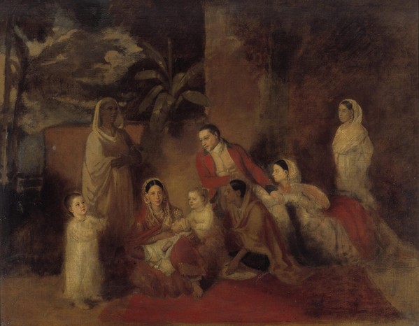 A family portrait of the Palmer family A family portrait of the 18th-century Palmer family