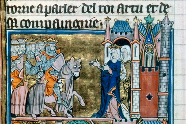 King Arthur and his knights return to Camelot (Photo by: Christophel Fine Art/Universal Images Group via Getty Images) King Arthur and his knights return to Camelot (Photo by: Christophel Fine Art/Universal Images Group via Getty Images)