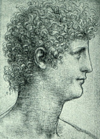 A portrait of a boy suspected to be Salaì by Leonardo da Vinci. (Photo by: Universal History Archive/Universal Images Group via Getty Images) A portrait of a boy suspected to be Salaì by Leonardo da Vinci