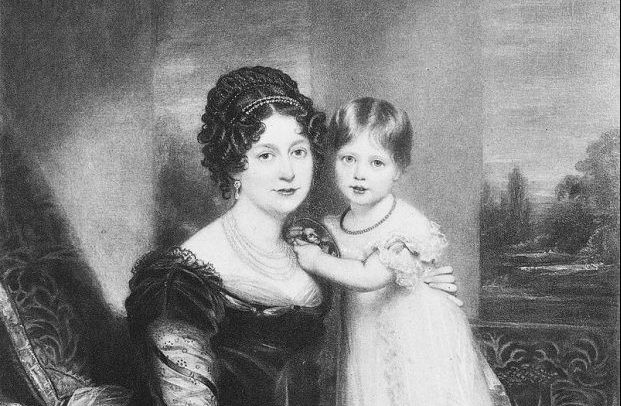 The young Victoria with her mother, Victoire, Duchess of Kent, in an 1821 portrait by William Beechey. "My greatest of fears was that I loved her too much," said Victoire. (Photo by Kean Collection/Getty Images) The young Victoria with her mother, Victoire, Duchess of Kent, in an 1821 portrait by William Beechey. "My greatest of fears was that I loved her too much," said Victoire. (Photo by Kean Collection/Getty Images)