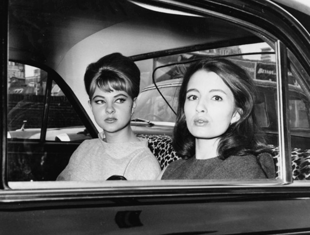 Mandy Rice-Davies (left) and Christine Keeler, witnesses in the Profumo Scandal Mandy Rice-Davies (left) and Christine Keeler, witnesses in the Profumo Scandal