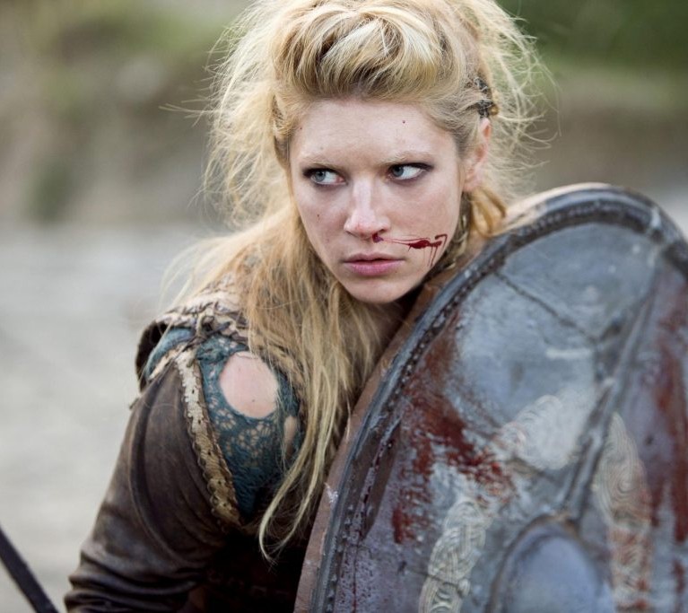 Katheryn Winnick as Lagertha in 'Vikings'. (Image by Alamy) Katheryn Winnick as Lagertha in 'Vikings'. (Image by Alamy)