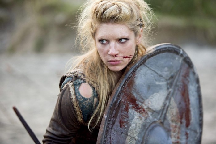 Katheryn Winnick as Lagertha in 'Vikings'. (Image by Alamy) Katheryn Winnick as Lagertha in 'Vikings'. (Image by Alamy)