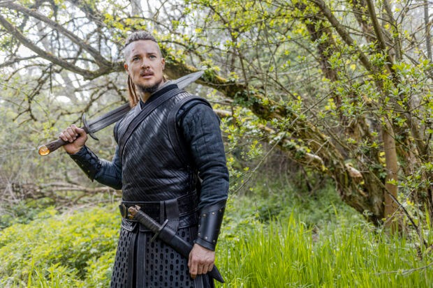 Alexander Dreymon as Uhtred of bebbanburg in season 5 of The Last Kingdom (Photo courtesy of Netflix) Alexander Dreymon as Uhtred of bebbanburg in season 5 of The Last Kingdom