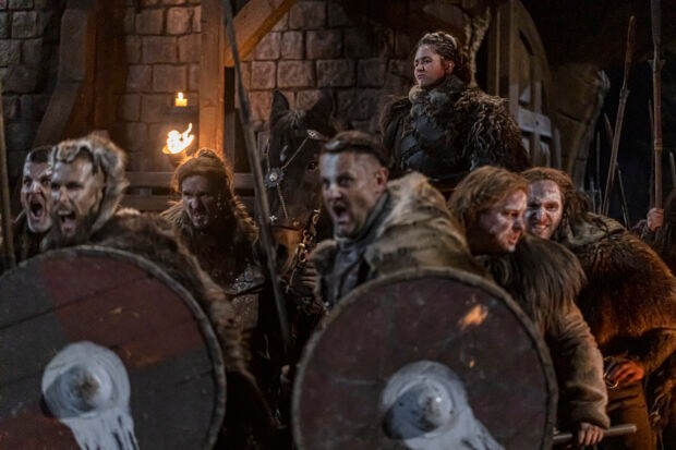 Emily Cox as Brida in season 5 of The Last Kingdom (Photo courtesy of Netflix) Emily Cox as Brida in season 5 of The Last Kingdom
