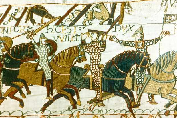 William the Conqueror on the Bayeux Tapestry